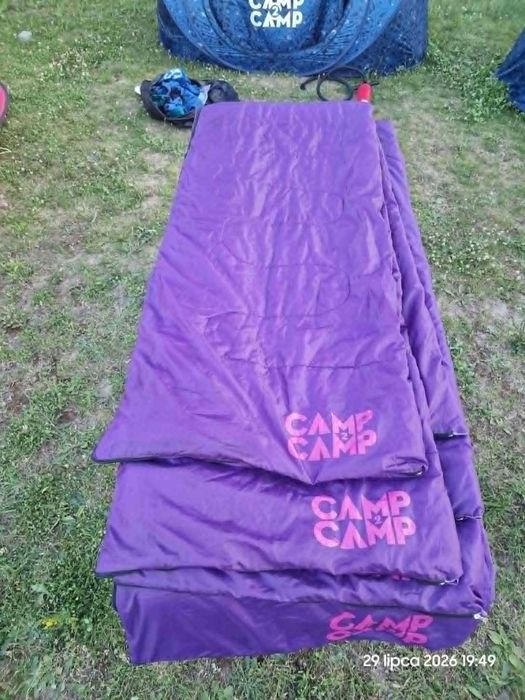 Śpiwór Tomorrowland Camp2Camp fioletowy