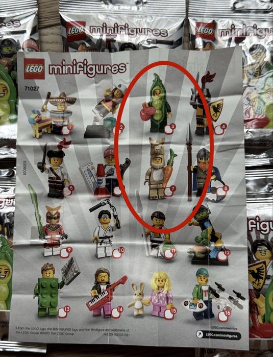 Lego minifigures 20 серія
