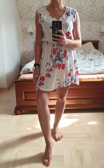 Letnia sukienka w kwiaty
