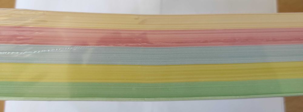 Resma de papel colorido, A4 , 80g