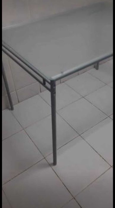 Mesa cozinha em vidro