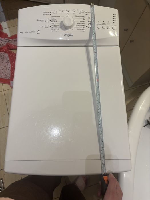 Pralka Whirlpool ładowana od góry