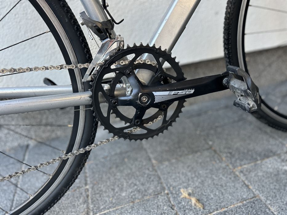 Rower szosowy fitness Triban RC100  M Claris gravel allroad road+