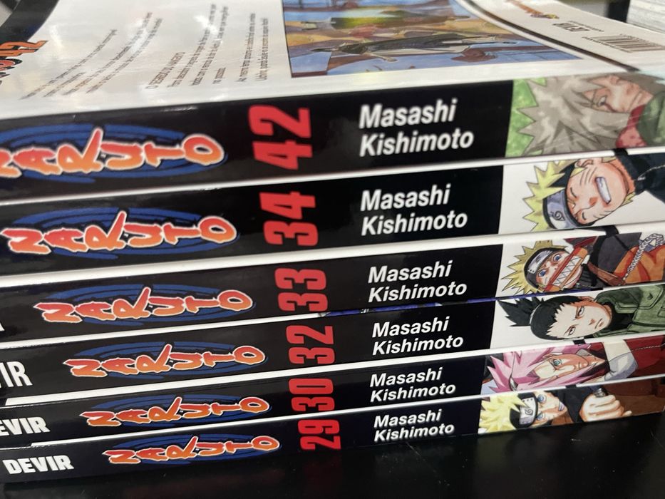 Livros mangá Naruto Shippuden
