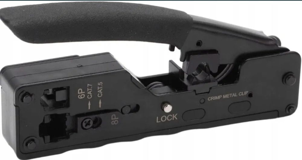 Zaciskarka do wtykow przelotowych RJ45 8P8C