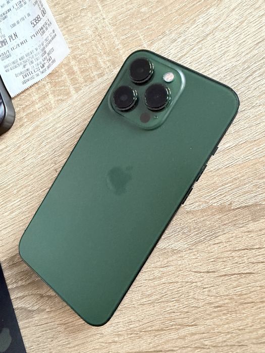 iPhone 13 pro 128gb 5g zielony stan idealny 77% baterii