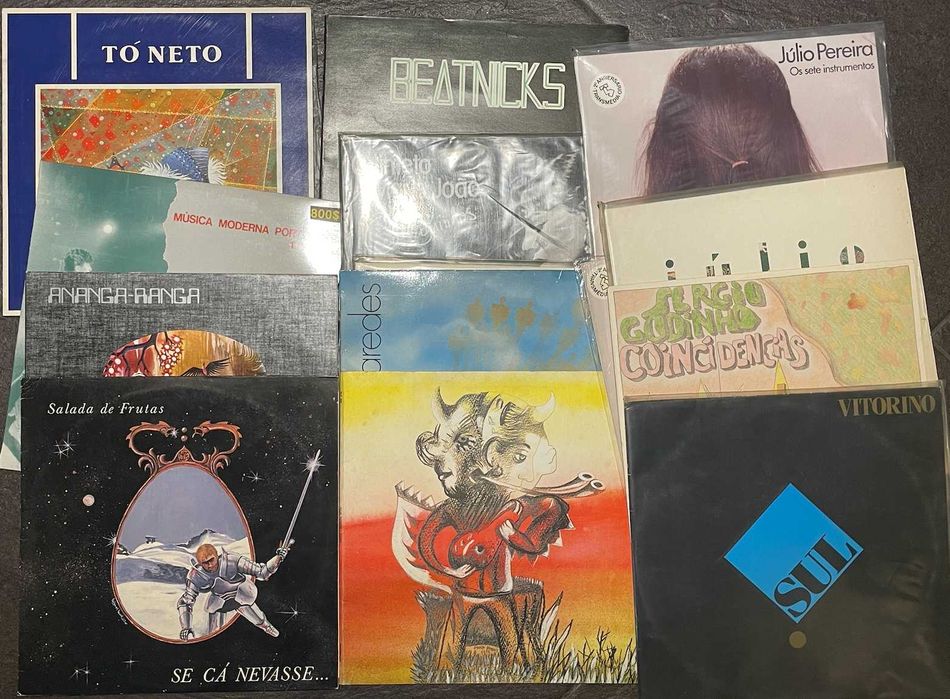 Vários discos de vinil música portuguesa