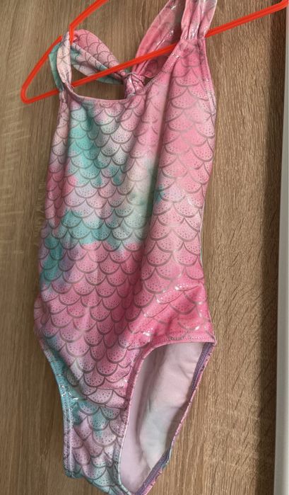 Купальник для девочки перламутровый