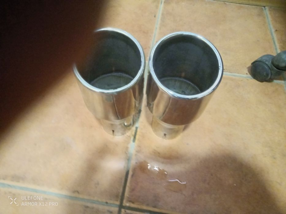 Ponteiras akrapovic novas nunca usadas 100mm