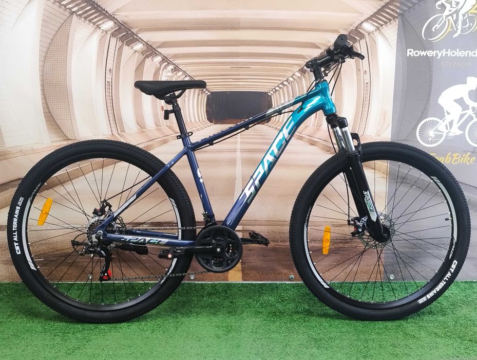 Rower górski 29" DD SHIMANO LEKKA rama 18" 2xTARCZE amortyzacja STOPKA
