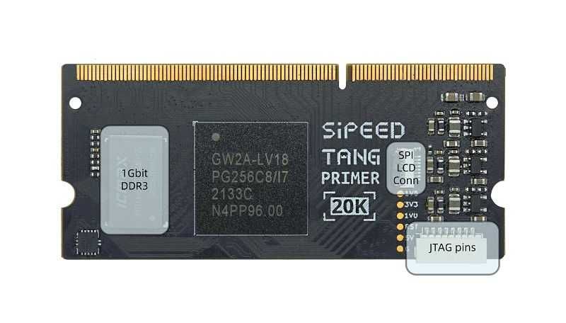 FPGA ПЛИС Sipeed Gowin Tang Primer 20K Flash 32 MBit SDRAM DDR3 1 MBit
