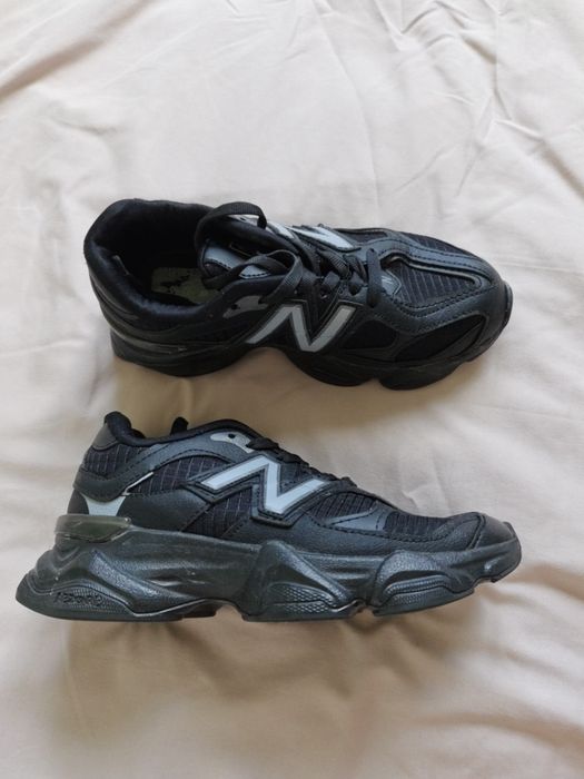 NB jak New balance 9060  czarne buty sportowe sneakersy adidasy 34