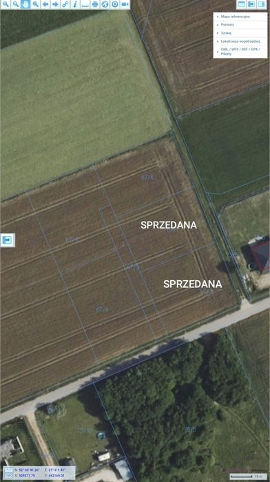 Działki z wydanymi warunkami zabudowy