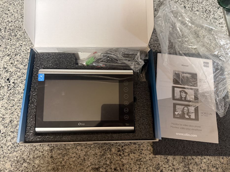 Videoporteiro / Monitor vídeo OTIO HORIZON (Novo, nunca instalado)