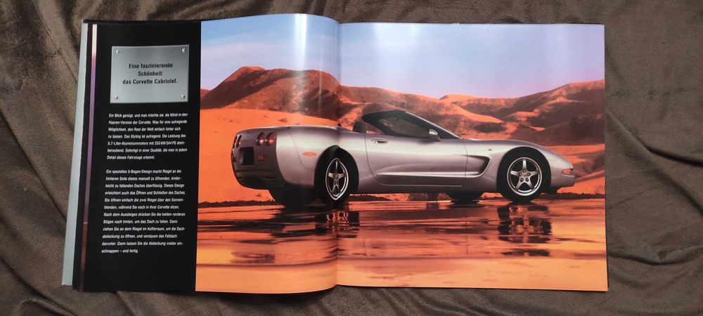 Prospekt Chevrolet Corvette C5