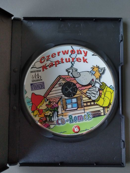 Bajki dla dzieci na płycie Dvd Czerwony kapturek