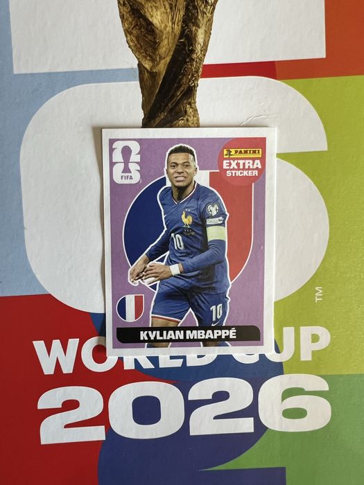 Carta mundial 2026 panini