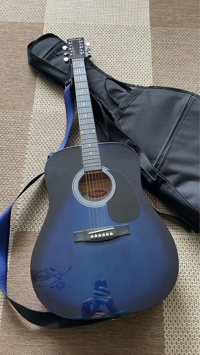 STAGG gitara akustyczna SW203TB + pokrowiec