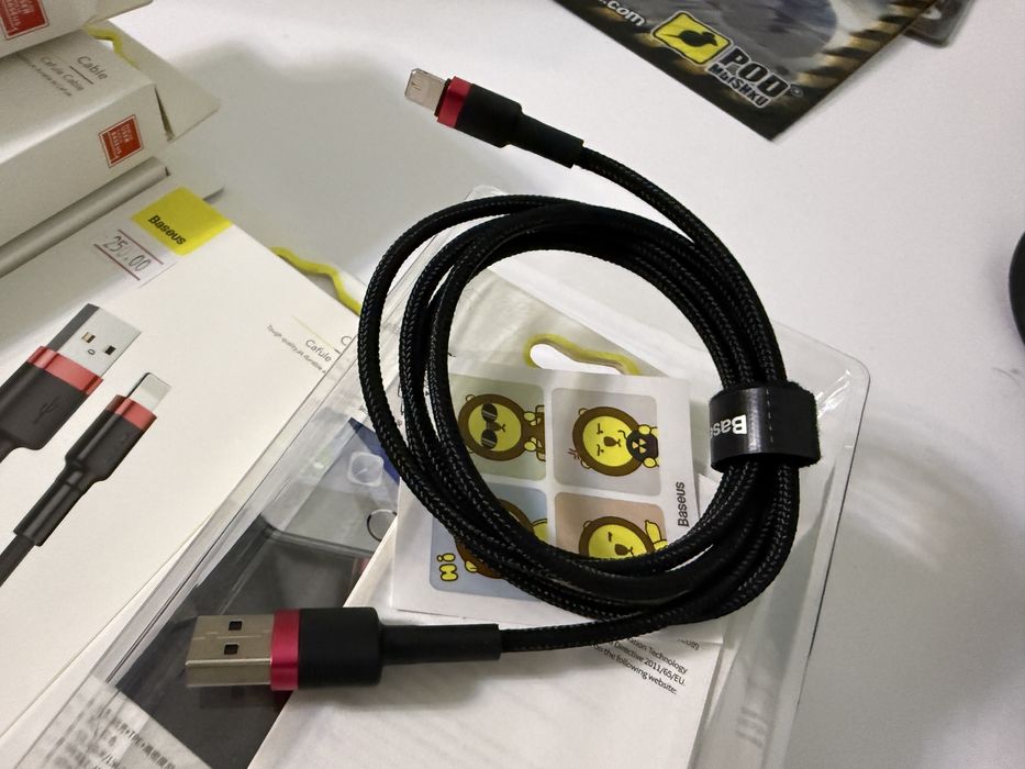 Кабель Baseus Cafule USB 2.0 to Lightning/Micro 1M