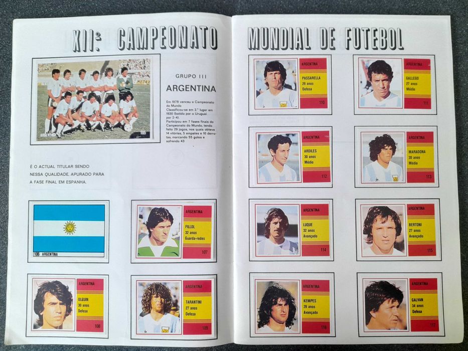 XII campeonato futebol 1982