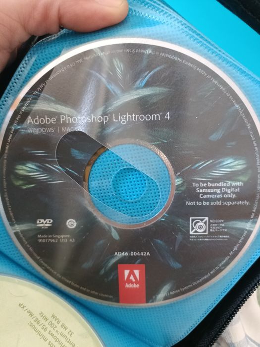 DVD original de software Adobe Photoshop Lightroom 4.