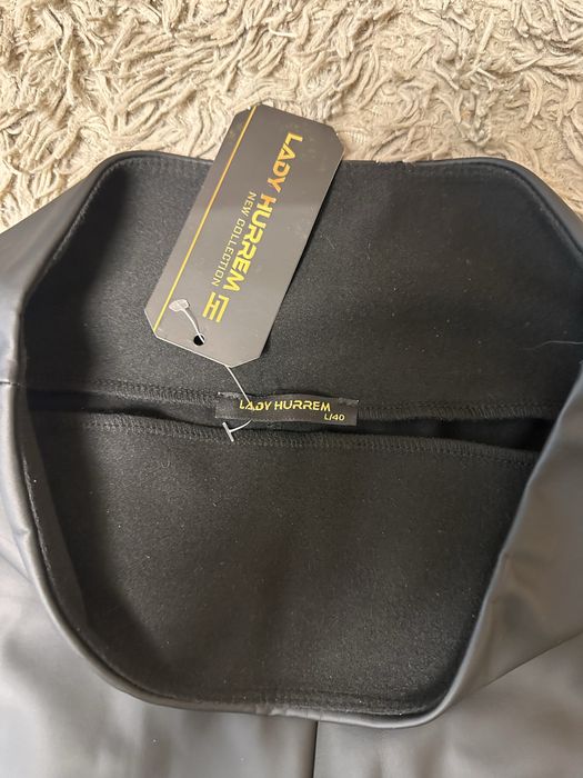 Лосини матові з високою посадкою утеплені