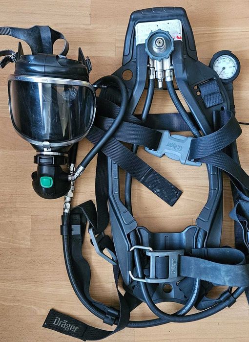 Aparat powietrzny Drager z butlą stalową 6 l/300 ...