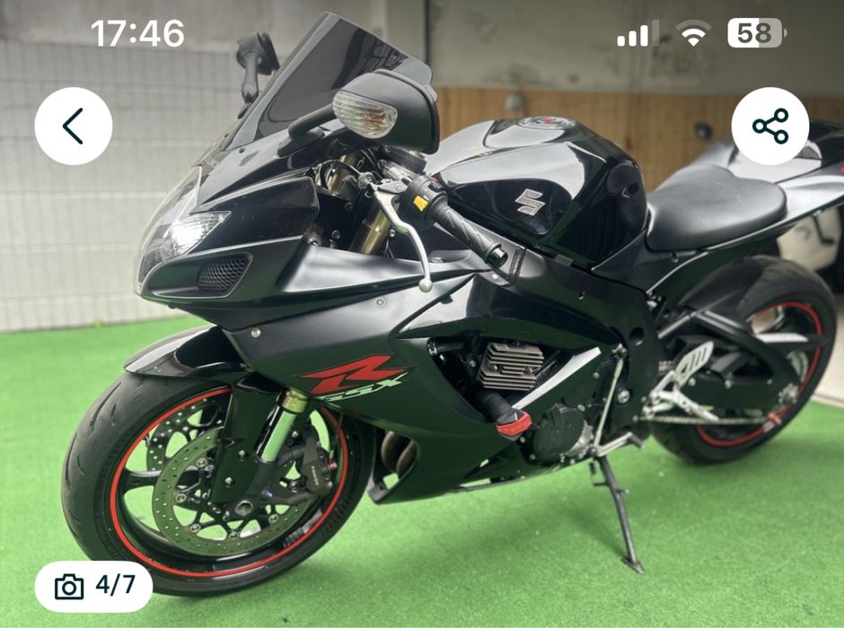 Suzuki gsxr 750 desde 150€/ mes garantia e entrega nacional