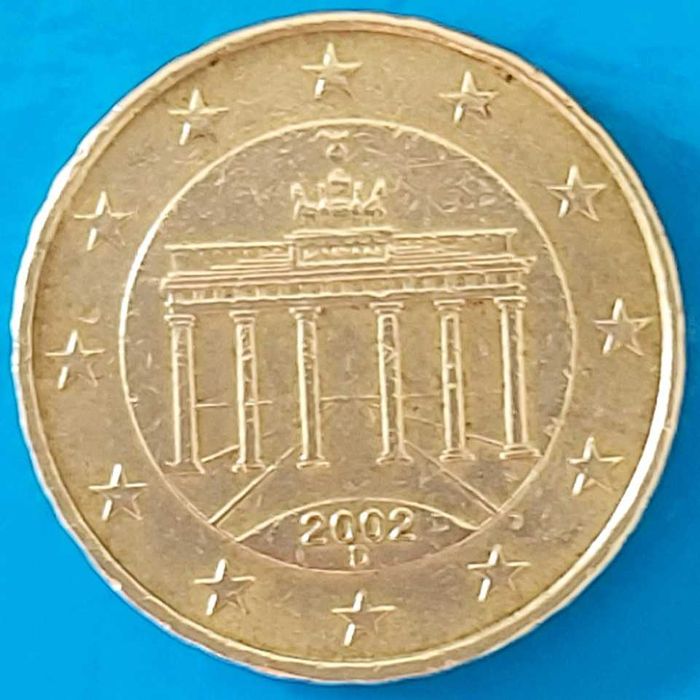 10 Cêntimos de 2002 Letra D da Alemanha