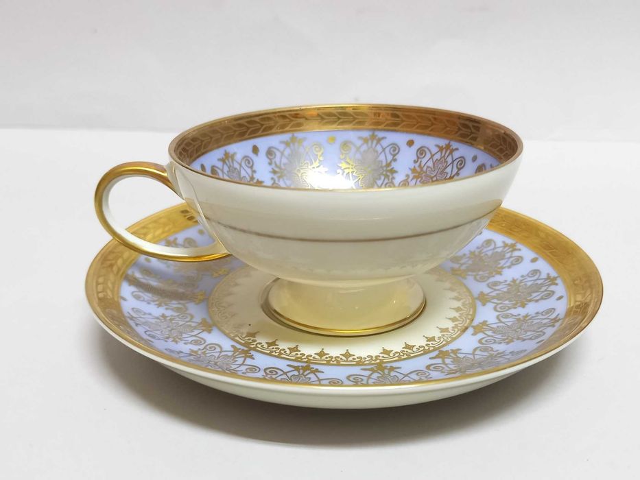 Filiżanka do mokki, błękitna, Rosenthal lata 40-te  - II