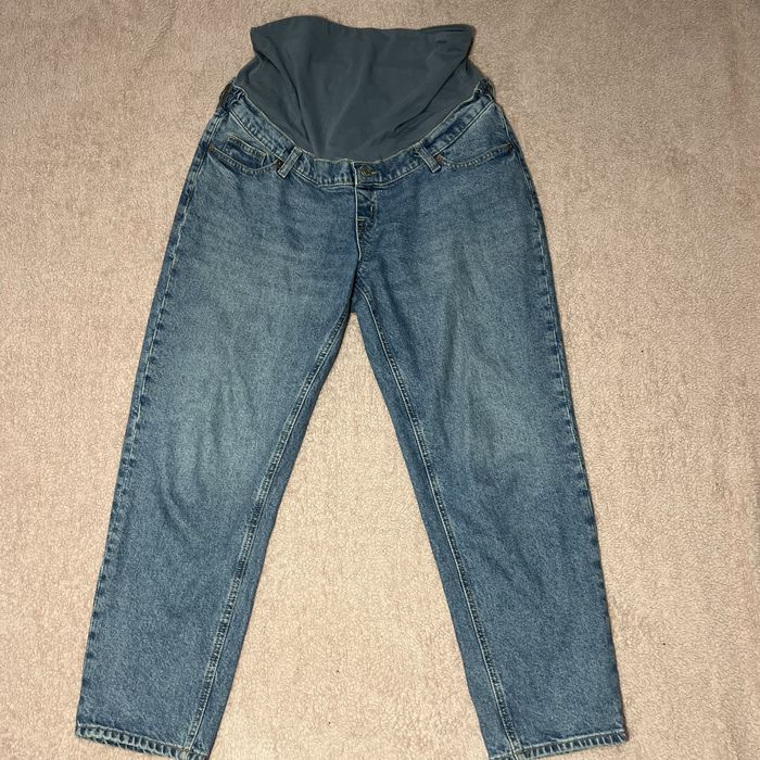 Джинсы мом для беременных размер М