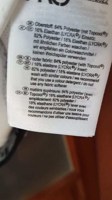 Koszulka rowerowa,kolarska męska rozm L Pro Bike Crivit