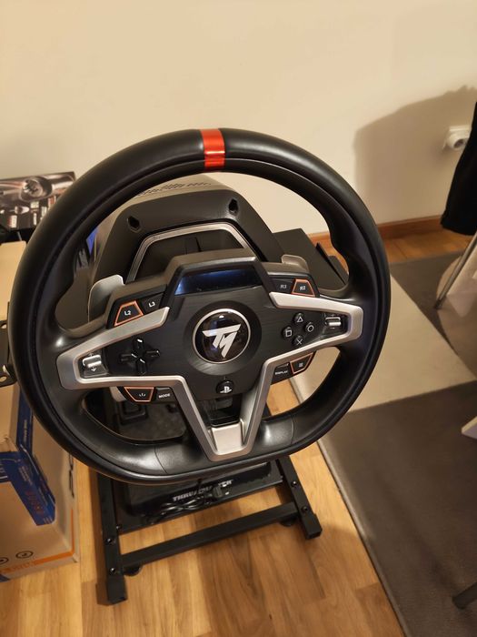 Thrustmaster T248 (Volante + Pedais) + Thrustmaster TH8A Shifter Gearbox