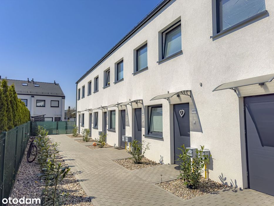 Bezczynszowe mieszkanie w domu szeregowym z poddaszem +25m2. Gotowe!