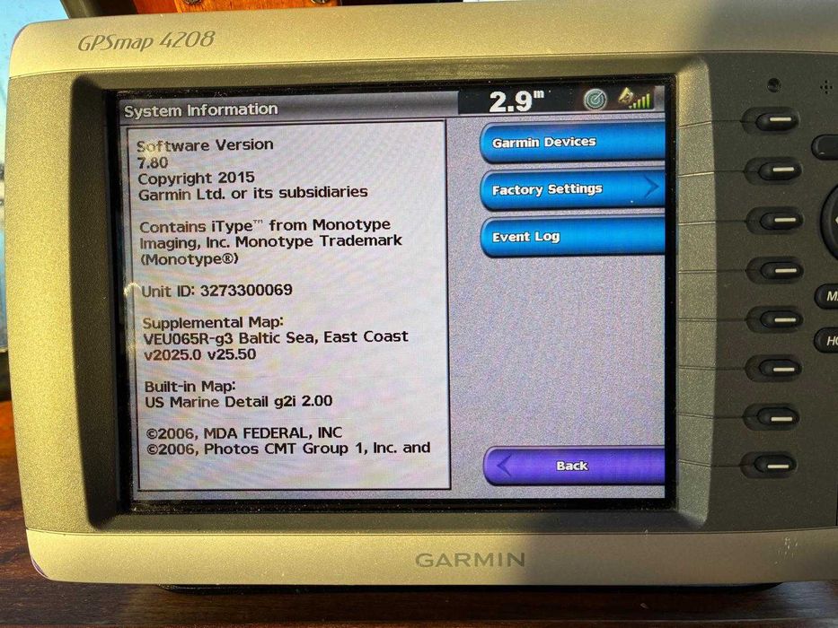 garmin  ploter  4208  nawigacja