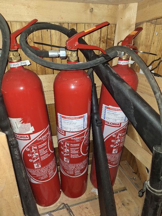 Gaśnica śniegowa co2 5kg GLORIA  do elektryki