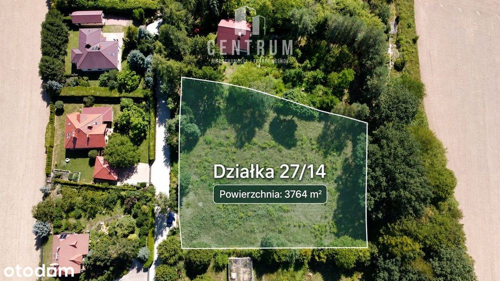 Działka budowlano-rolna 3764 m Stasin gm Konopnica