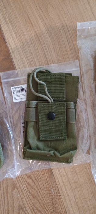 Acessórios Airsoft/Molle Radio, Lanterna, Cinto e Bolsa