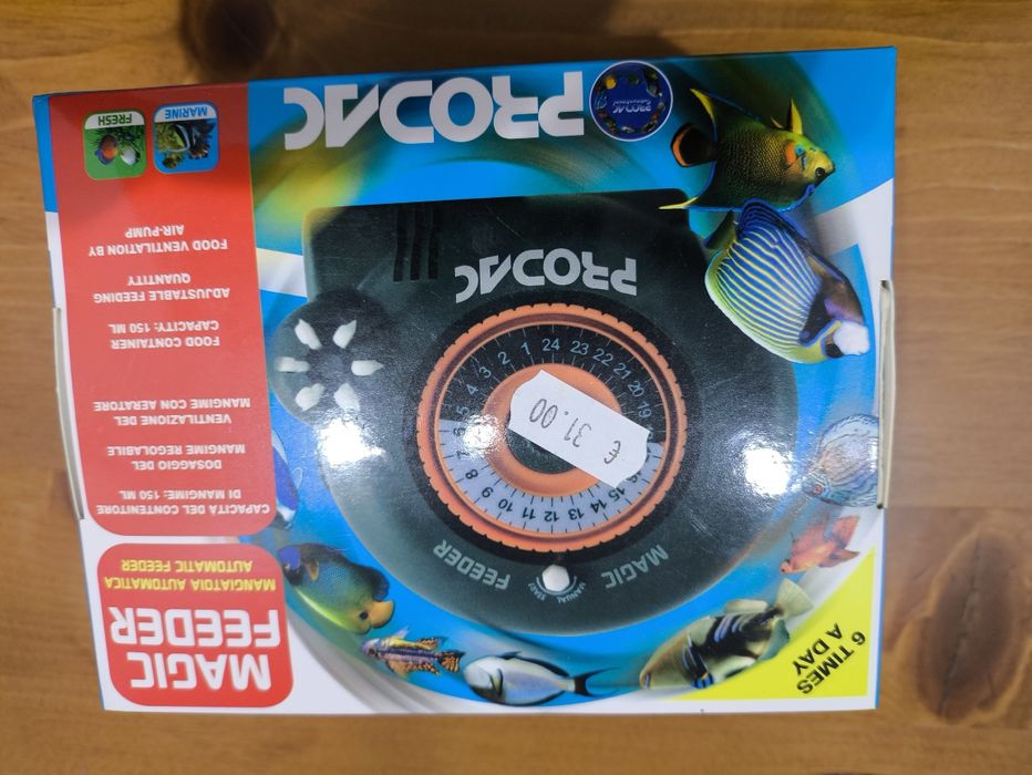 Alimentador automatico de peixes