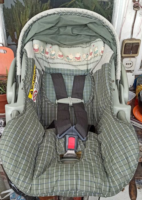 Автокрісло Baby Trend. Вік 0+; вага дит. 2,2кг - 10кг; обличчям назад