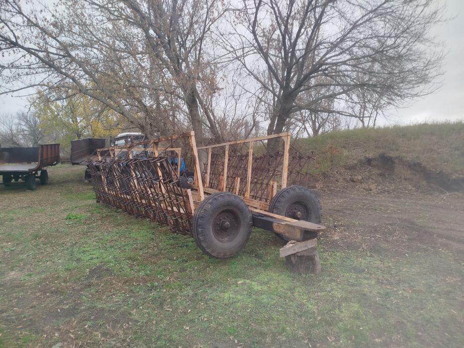 Борона зубова гідрофікована 17 метрів