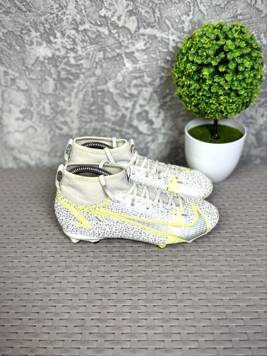 Nike Mercurial бутсы копы сороконожки 34 размер детские футбольные серые