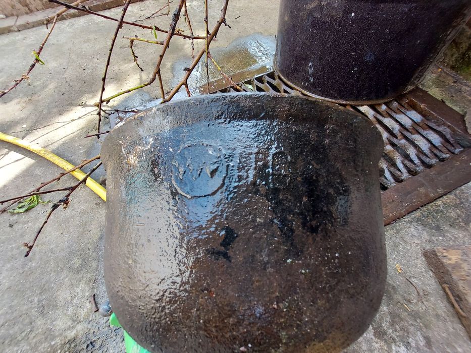 Казан для печи, костра