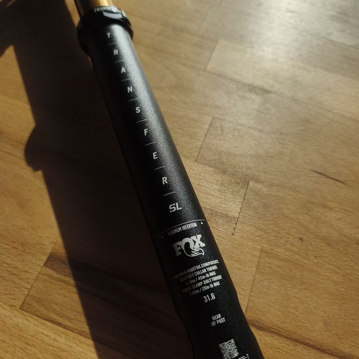 Sztyca regulowana FOX Transfer SL Factory 31.6 x 100mm NOWA dropper