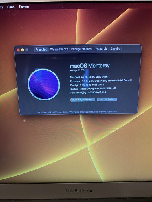 Macbook Air 2015