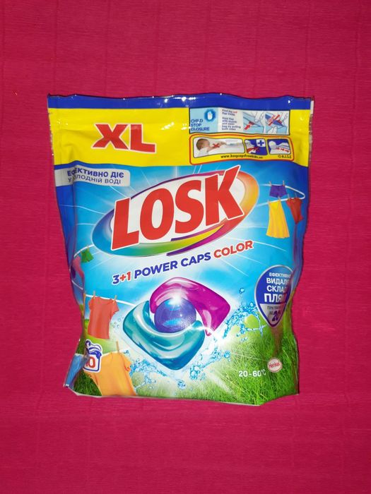 Persil Ariel Losk капсули, диски для прання, Туалетне каченя