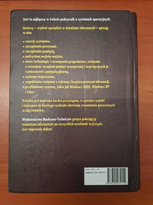 Podstawy Systemów Operacyjnych - Silberschatz, Galvin, Gagne, wyd. 7