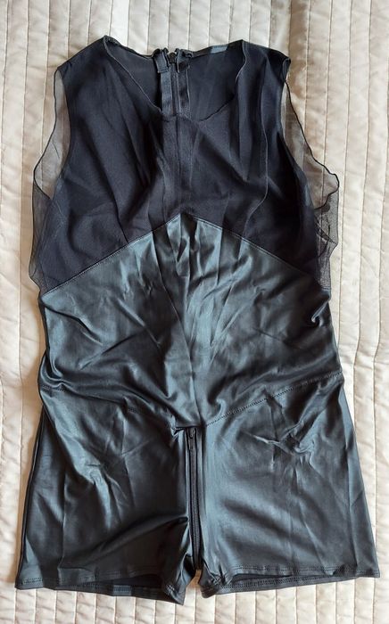 Kombinezon ekoskóra S/M + GRATIS