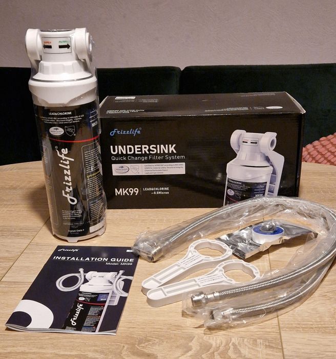 Filtr wody pod zlewem Frizzlife 0,5 mikrona