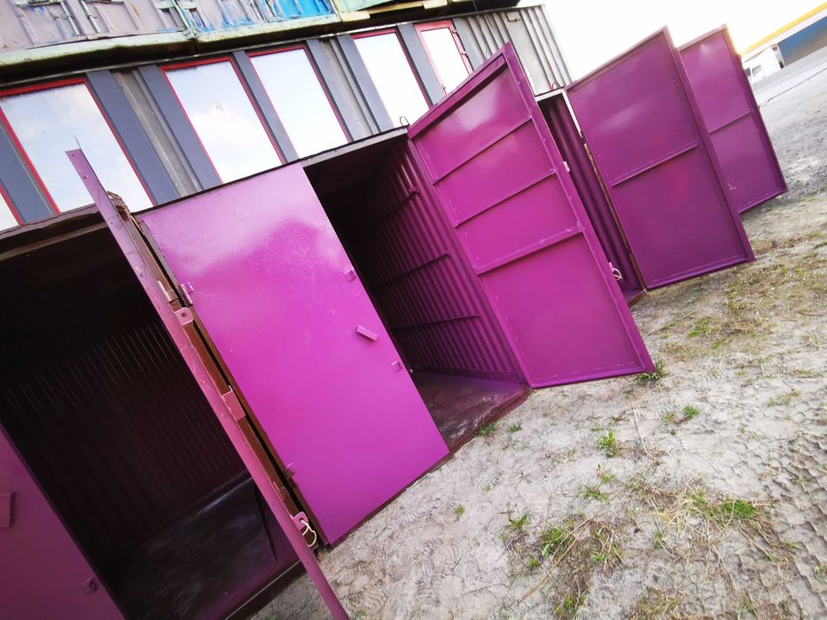 Высокие контейнеры со своим индивидуальным размером ДхШхВ = 2х2,3х2,8